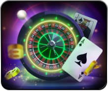 Live Baccarat table with professional dealer and multi-camera studio setup
