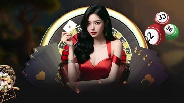 Live Sic Bo table at y200 slot showing croupier and multi-camera feed